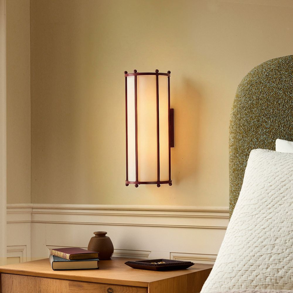 Pierce & Ward Caged Sconce (15") | West Elm (US)