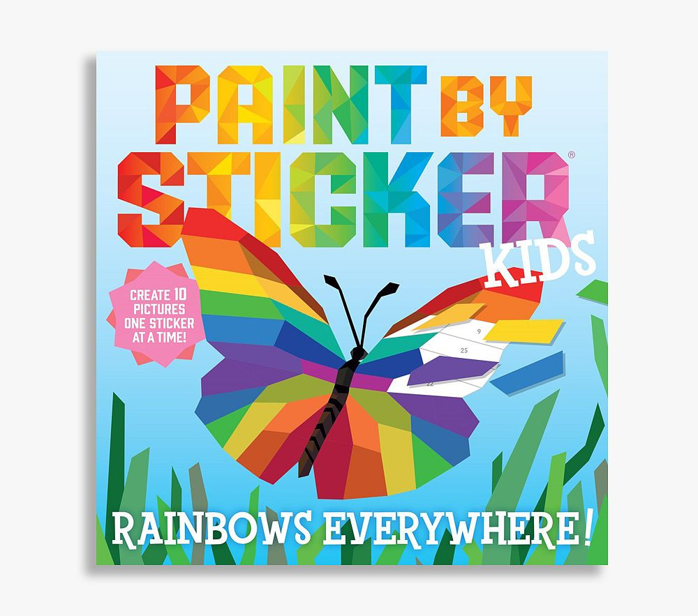 Paint By Sticker Kids: Rainbows Everywhere | Pottery Barn Kids
