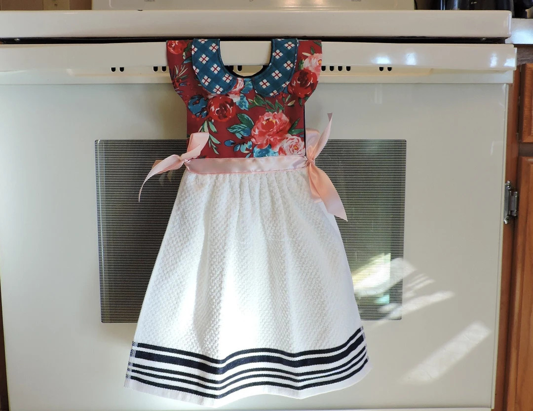 Pioneer Woman Oven Towel Dress, Holiday Kitchen Decor - Etsy | Etsy (US)