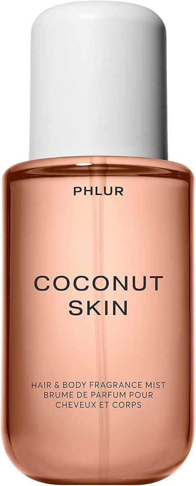 PHLUR Coconut Skin Body Mist - Hair & Body Fragrance Mist - Coconut Body Spray with Caramel, Whit... | Amazon (US)