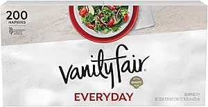 Vanity Fair Everyday Napkins, 200 Count (Pack of 1) (Packaging Design May Vary) | Amazon (US)