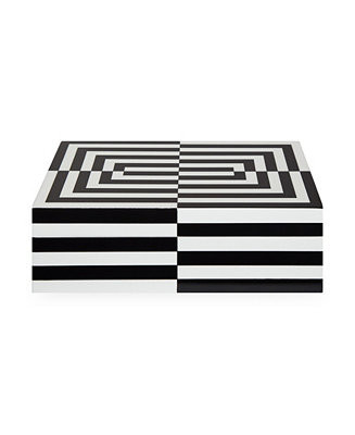 Jonathan Adler Op Art 103 oz. Large Lacquer Box - Macy's | Macy's