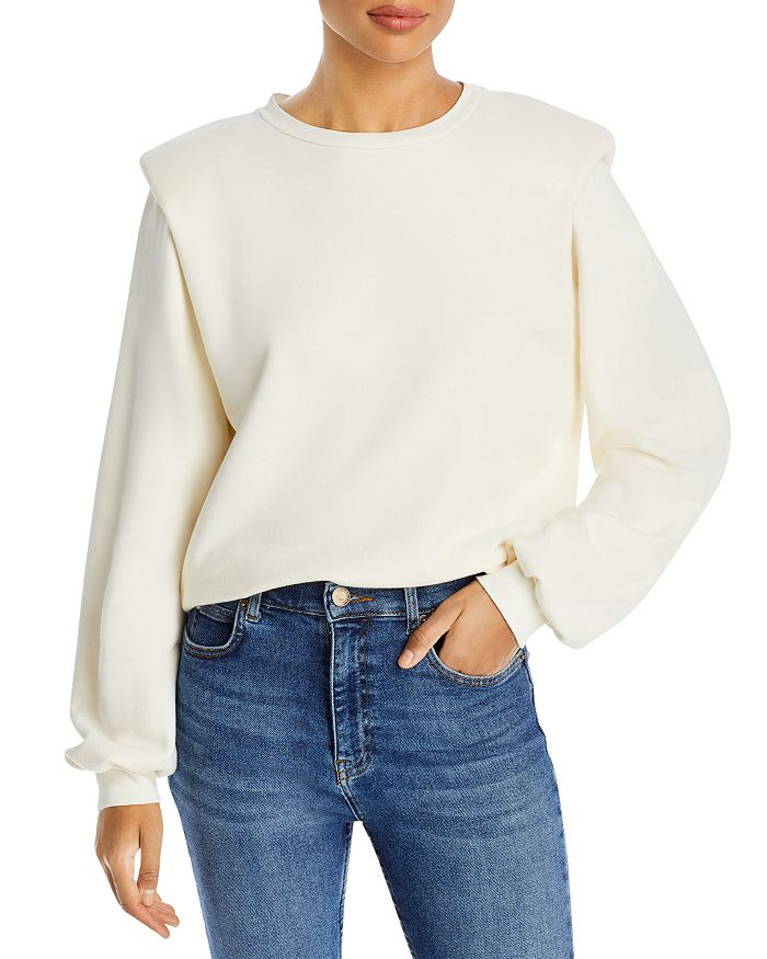 The Push & Shove Shoulder Pad Sweatshirt | Bloomingdale's (US)