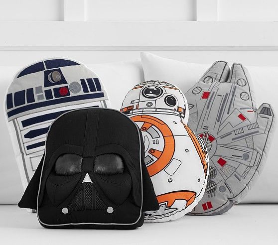 <em>Star Wars</em>™ Shaped Decorative Pillows | Pottery Barn Kids