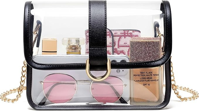 Vorspack Clear Purse - Stadium Approved Clear Crossbody Bag for Women, Concert, Sport | Amazon (US)