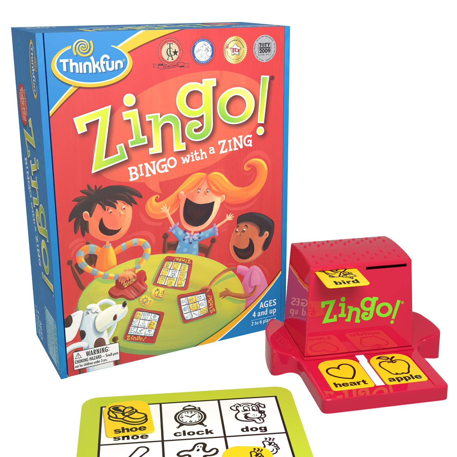 ThinkFun Zingo Bingo Award Winning Preschool Game for Pre-Readers and Early Readers Age 4 and Up ... | Amazon (US)