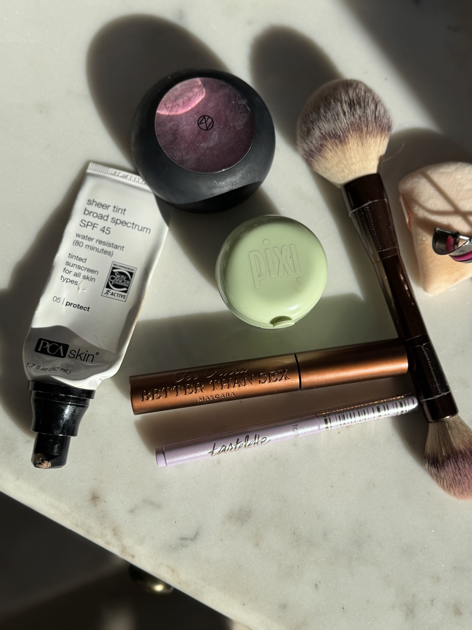 This is my easy daily face. PCA sheer tint is great protection with just enough coverage. Ilmakage cheek color is the best replacement for my beloved Gypsy blush by Becca after the closed. And this angled eyeliner makes morning so quick. 

It’s all on sale this weekend too! Linking below  

#LTKCyberWeek #LTKBeauty #LTKOver40