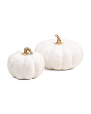 2pc Outdoor Safe Stacked Pumpkins Decor | Marshalls