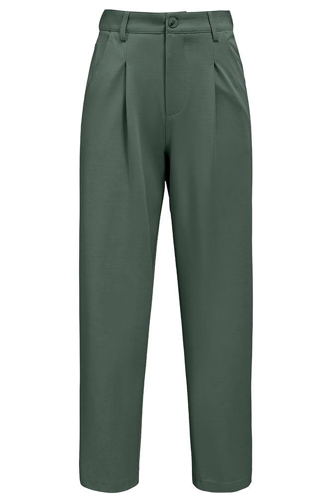 Arach&Cloz Women's Stretch Wrinkle-Free Comfort Ankle Work Pants Fall 2025 | Amazon (US)