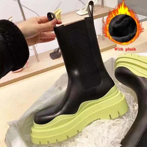 New Women Ankle Boots Leather Woman Fashion Shoes Chelsea Boot | Etsy | Etsy (US)