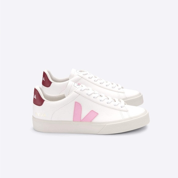 Veja Campo Leather Sneaker - Extra white guimauve marsala, W7 M9 | Poshmark