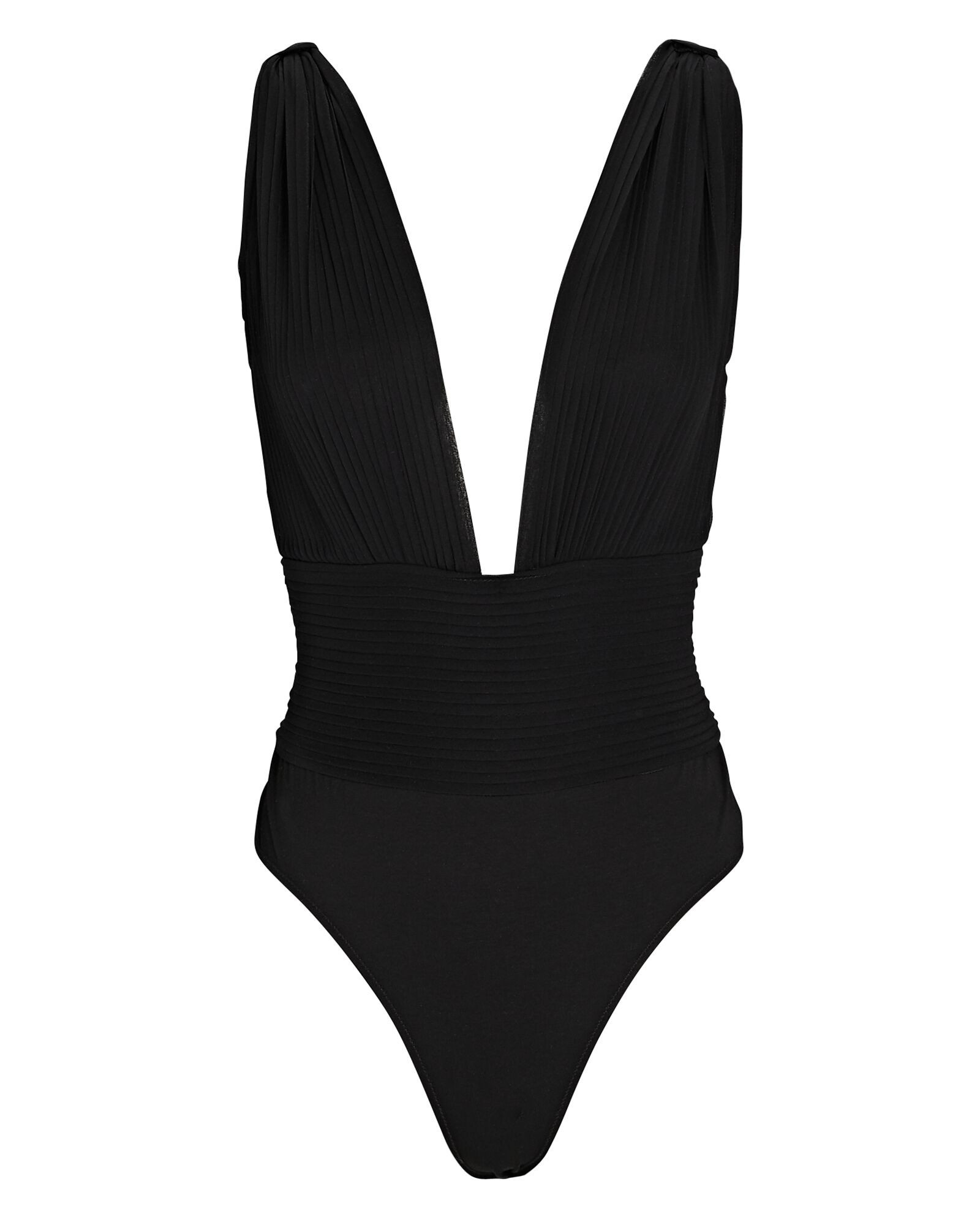 Clothing



: 


Tops



: 


Bodysuits



: 
Aria Sleeveless Silk Bodysuit | INTERMIX