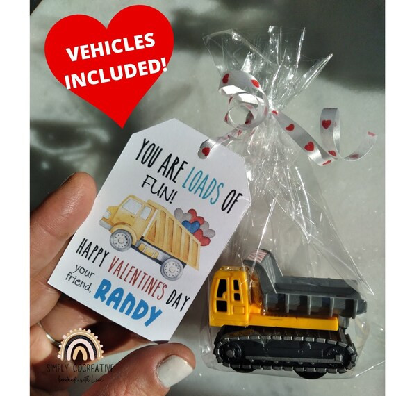 Construction Valentine Favors Construction Valentines for | Etsy | Etsy (US)