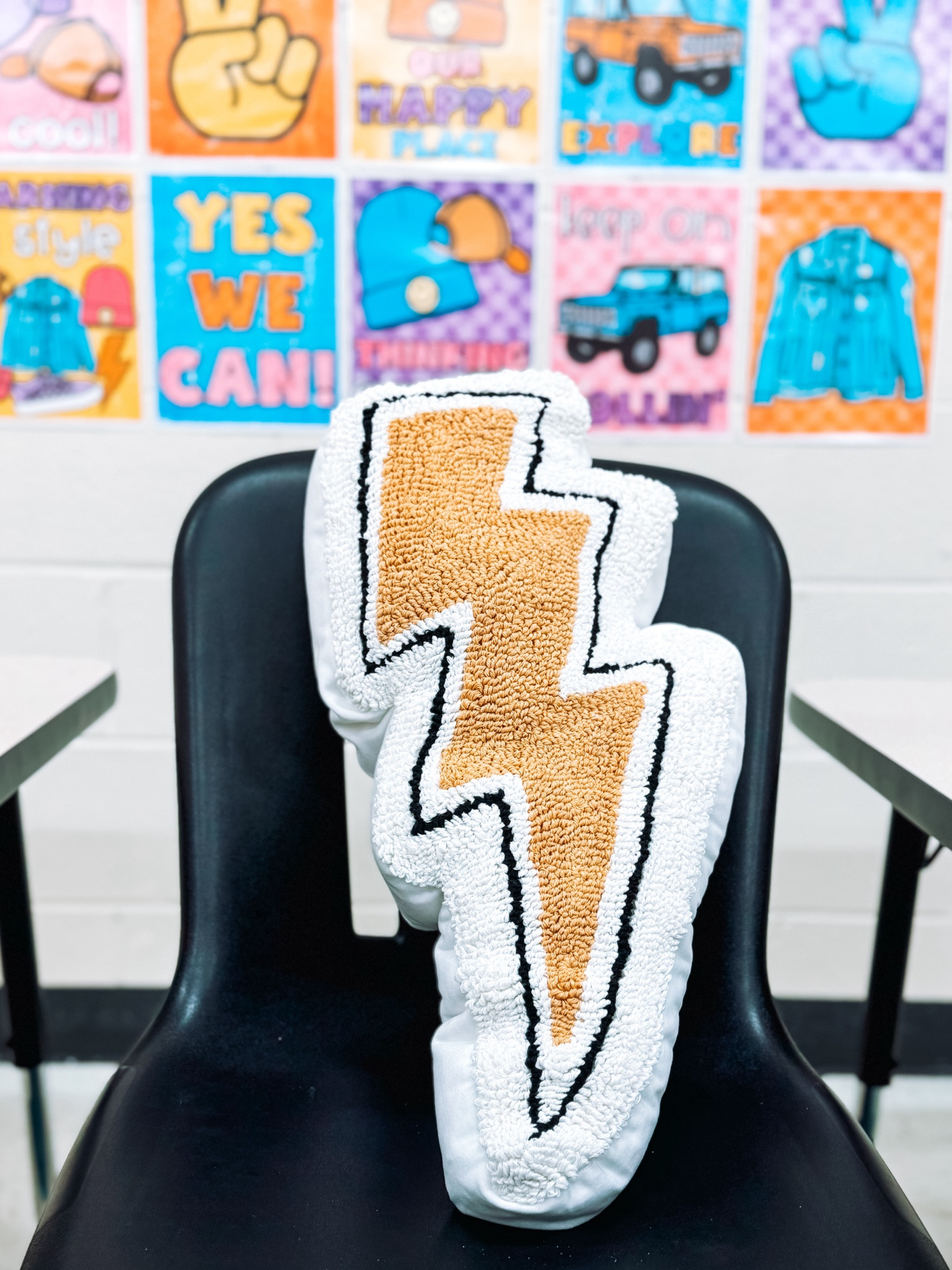 Obsessed with my new lightning bolt pillow from Walmart for less than $10! They had other cute objects too!!⚡️😍

#LTKHome #LTKKids #LTKBacktoSchool