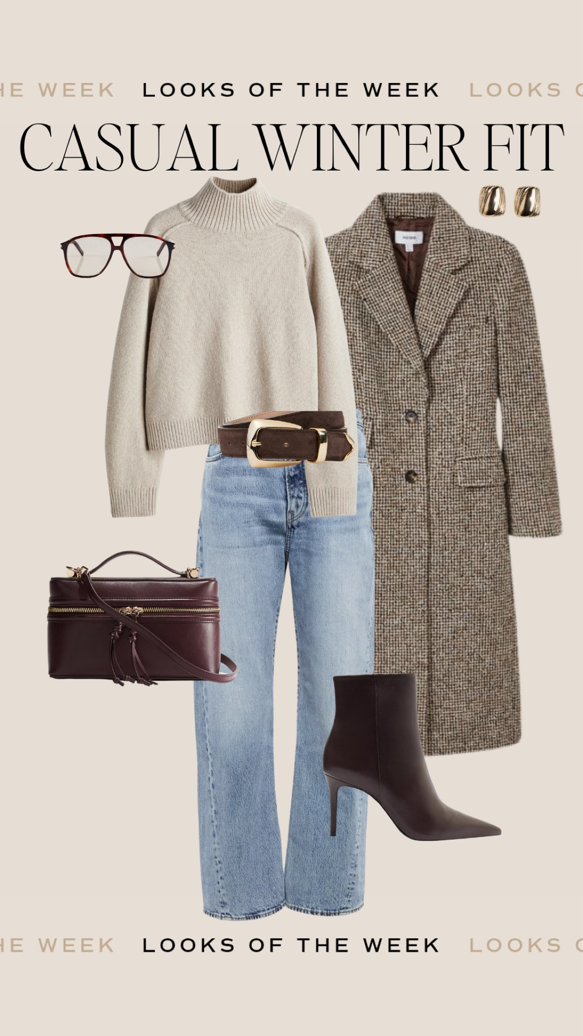 Winter outfit idea styled by Becky 