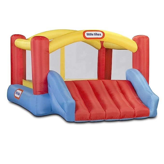 Little Tikes Inflatable Jump 'n Slide Bounce House w/heavy duty blower | Amazon (US)