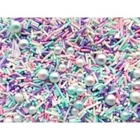 Mermazing Mix Pastel Mermaid Caviar Pearl Sprinkle Mix, Polymer Clay Fake Sprinkles, Decoden Table Scatter Jimmies E127 | Etsy (US)