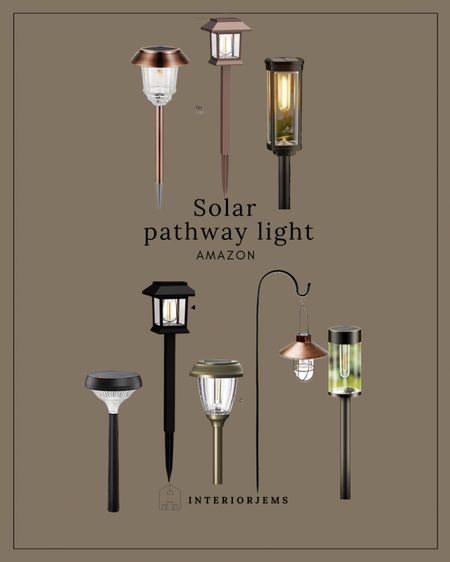 Amazon solar pathway lights, brass, solar, light, black, solar, light, trending, solar lights, bright, solar lights

#LTKsalealert #LTKstyletip #LTKhome
