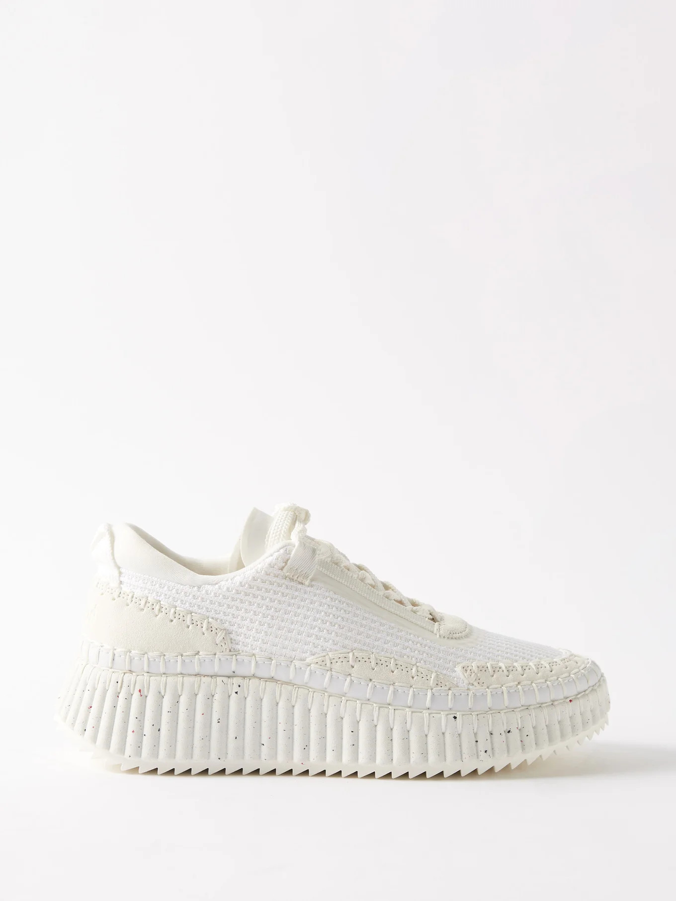 Nama blanket-stitch recycled-mesh trainers | Matches (US)