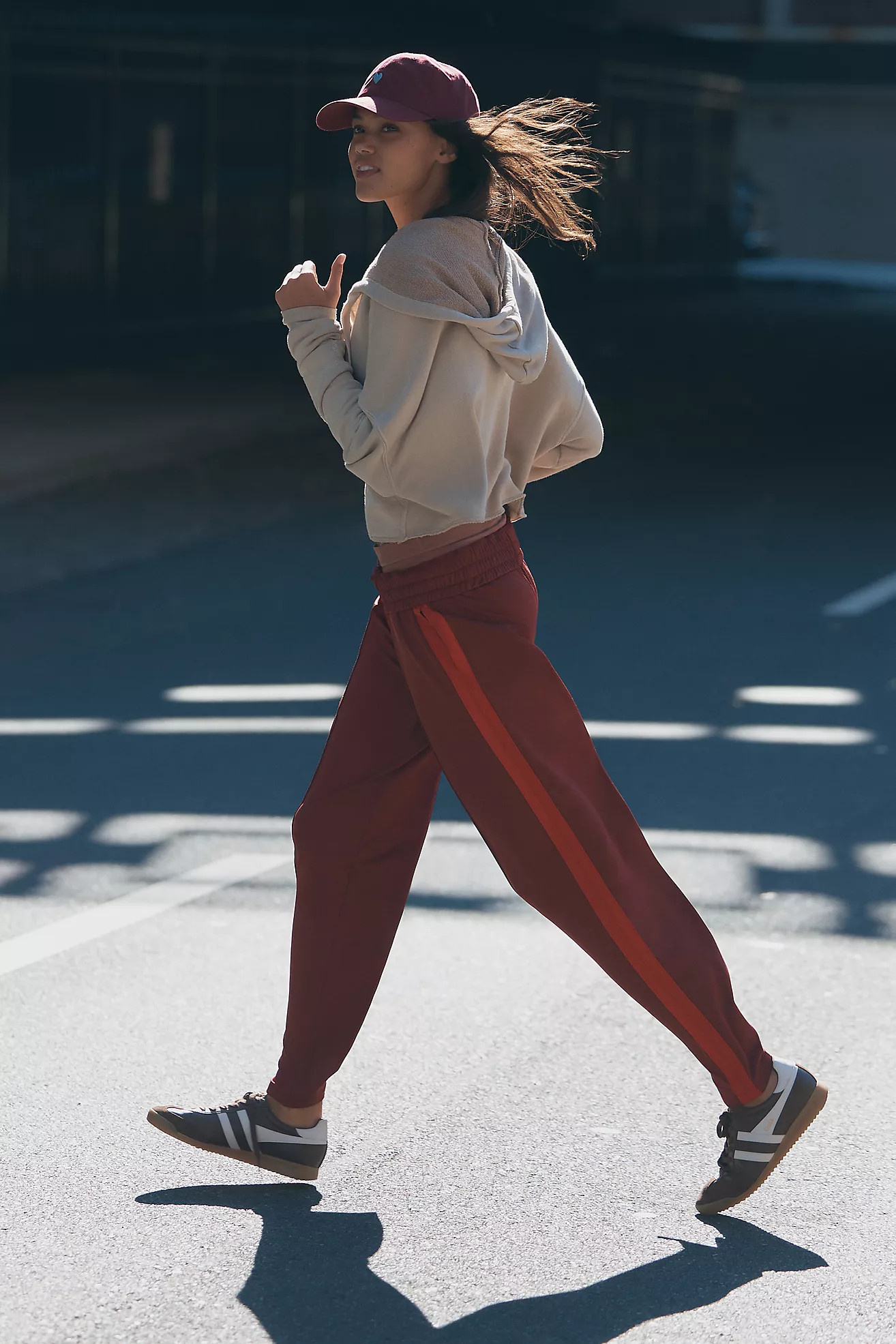 Daily Practice by Anthropologie Side-Stripe Track Pants | Anthropologie (US)