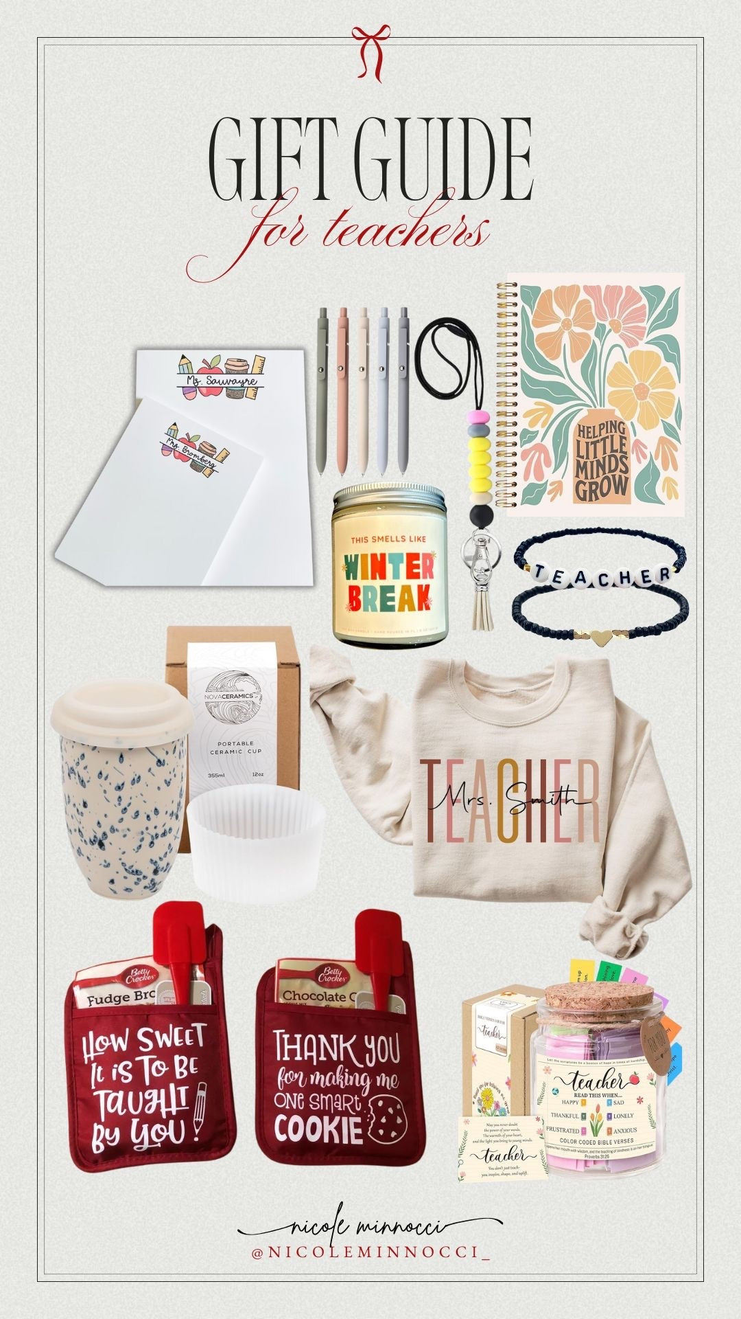 Gift guide for teachers✨

Small business finds on Etsy, Amazon finds, affordable finds

#LTKKids #LTKFindsUnder50 #LTKGiftGuide