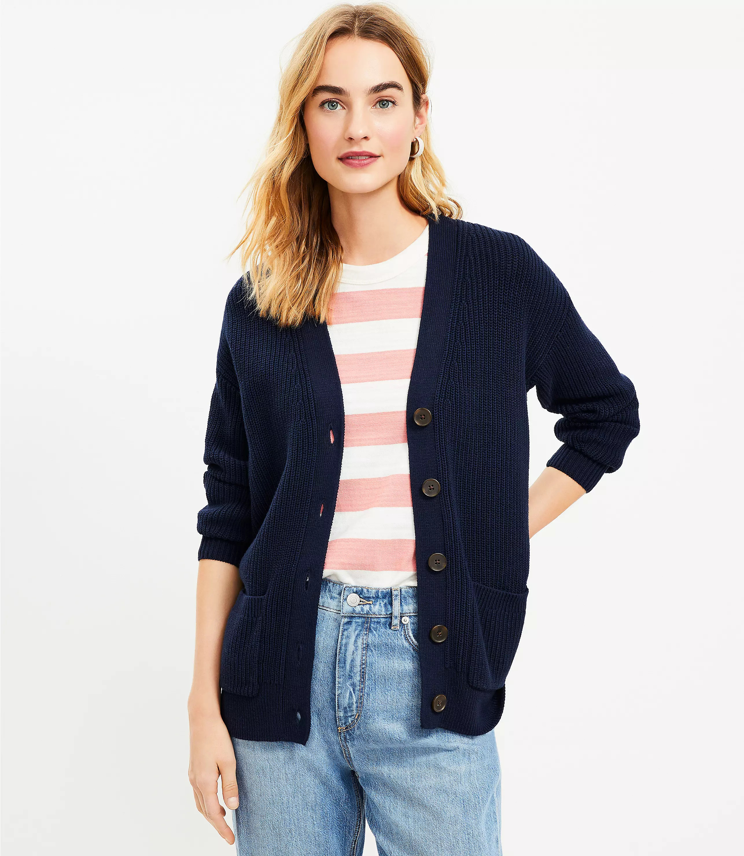 Boyfriend Cardigan | LOFT