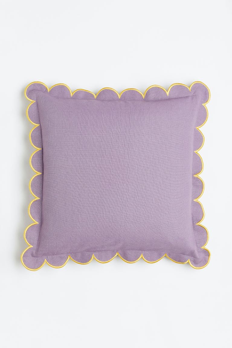 Linen-blend Cushion Cover | H&M (US)