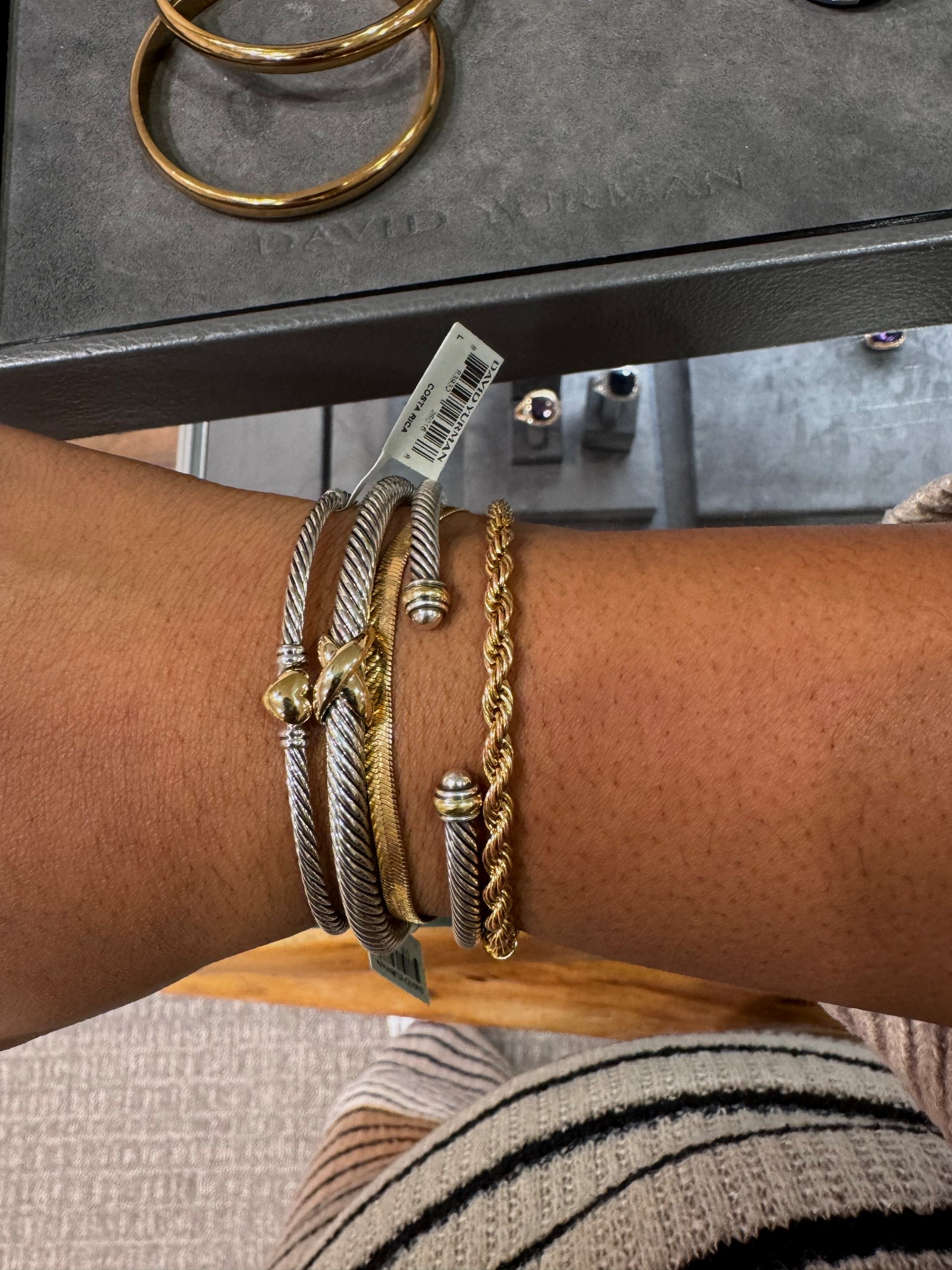 Added a new #DY to the collection this weekend! 
#akcessme #davidyurman #cablebangle #heart #LTK

#LTKStyleTip #LTKWorkwear