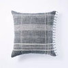 Click for more info about Woven Plaid Pillow Blue - Threshold™ designed with Studio McGee