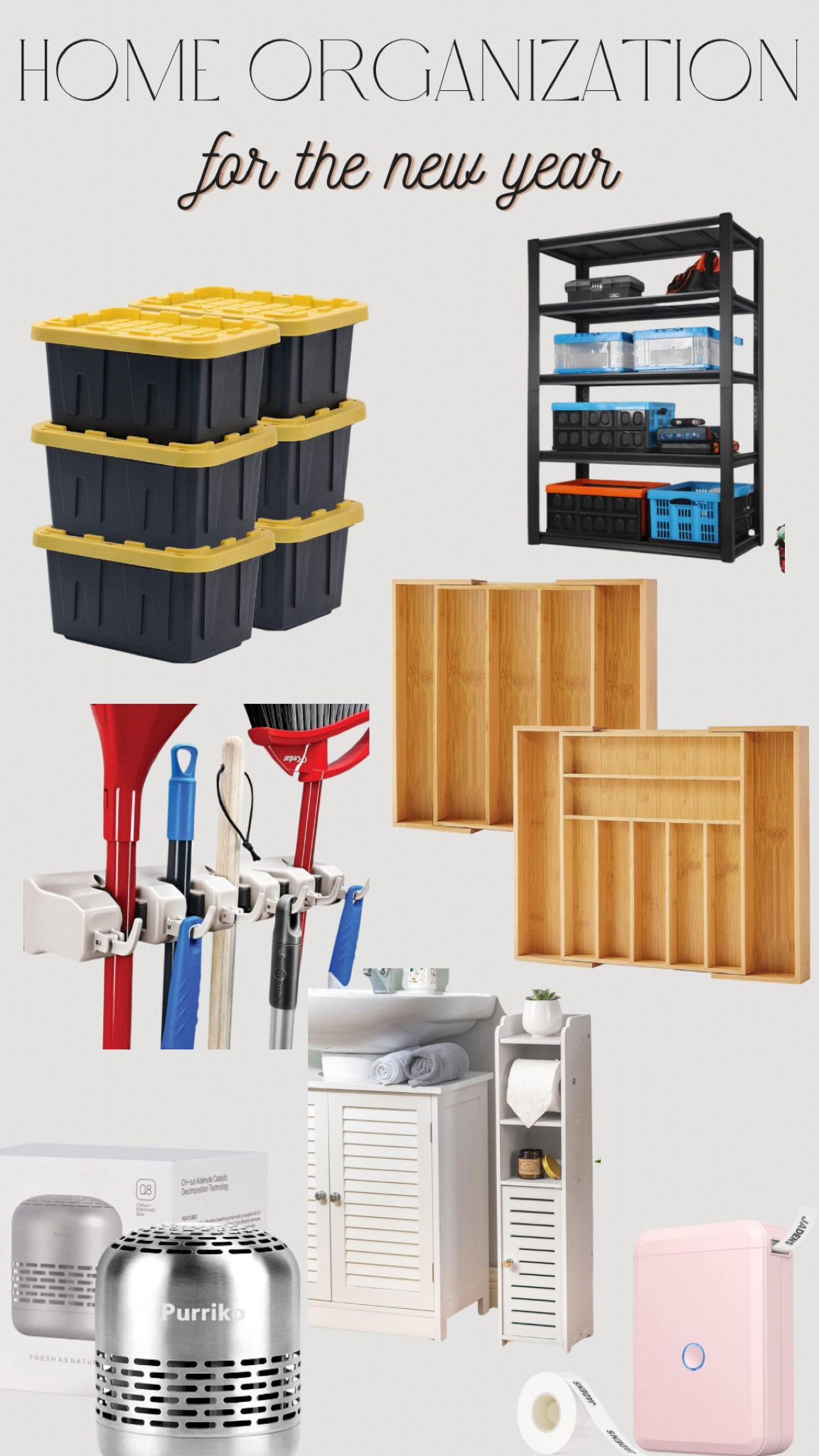 Home organization for the new year available on Amazon! Get your house in order girliee 

#LTKHome