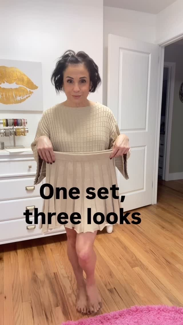 If you aren’t styling your sets as separates, you’re missing out! Im keeping my look stylish and affordable by breaking down the math on this sweater set because the cost-per-wear is basically zero at this point.

Which vibe is more you: Look 1, 2, or 3? Let me know below! 👇

#over50 #sweaterset #affordablefashion #ootd #womeninspiringwomen

Amazon finds!