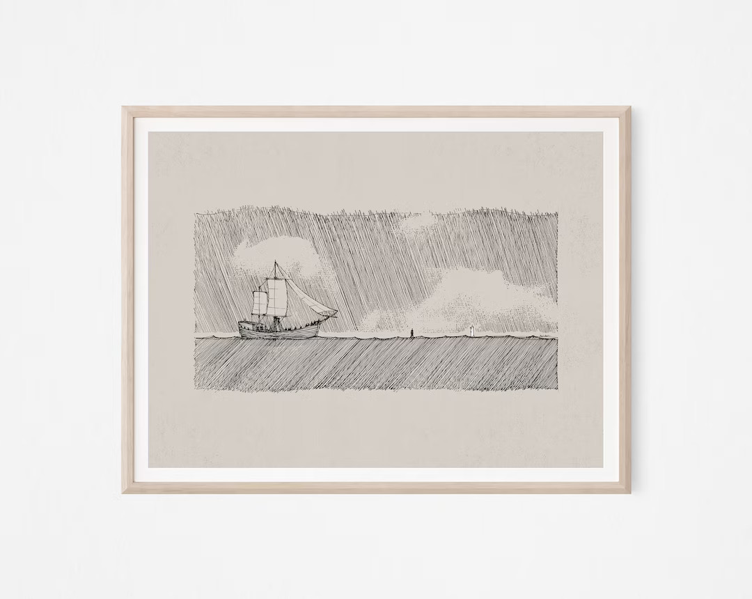 Walk on Water peter and Jesus, DIGITAL PRINT, Jesus Art, Bible Art, WALL Art, Bible Sketches - Et... | Etsy (US)