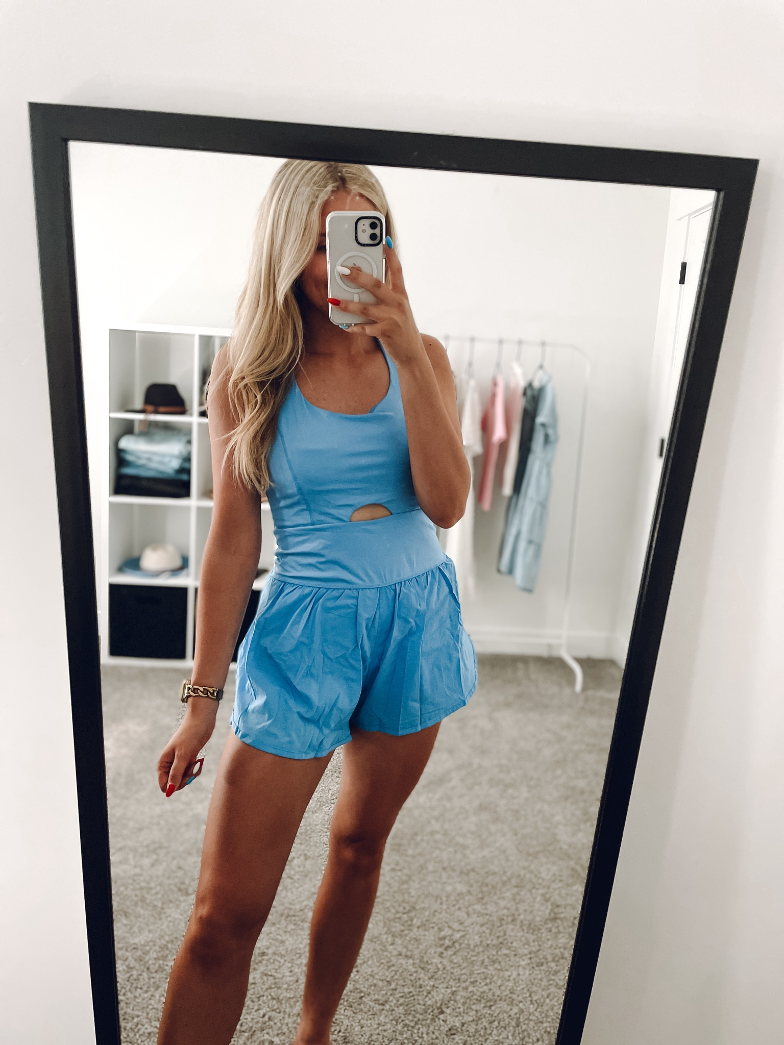 this athletic one piece is so comfortable and flattering! comes in more colors! true to size, wearing my usual size M

| athletic wear | active wear | workout | tennis outfit | pickleball outfit | summer outfit 

#LTKFindsUnder50 #LTKFitness #LTKActive