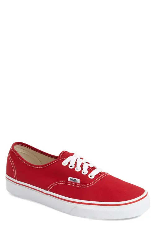 Vans Authentic Sneaker in Red at Nordstrom, Size 9 | Nordstrom