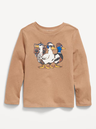 Long-Sleeve Unisex Graphic T-Shirt for Toddler | Old Navy (US)