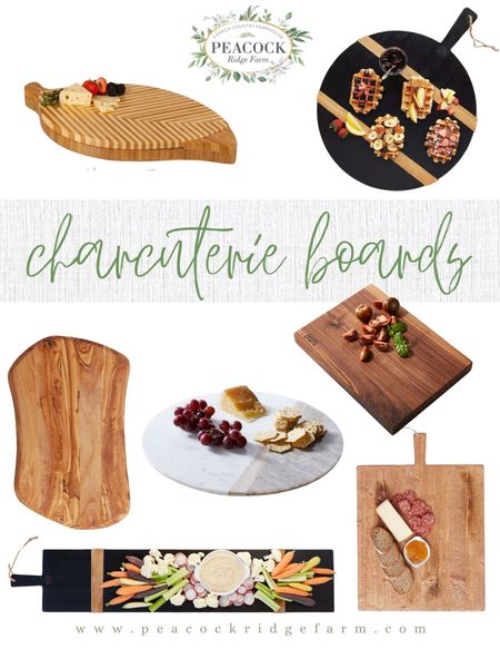 Throw a smashing party with one of these unique charcuterie boards. Choose more than one to spark interest with your cheese & meat boards. 


#LTKunder100 #LTKGiftGuide #LTKhome