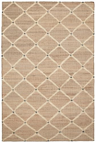 Dash & Albert Kali Natural Handwoven Jute Rug, 9.5 X 13.5 Feet, Tan Geometric Pattern | Amazon (US)