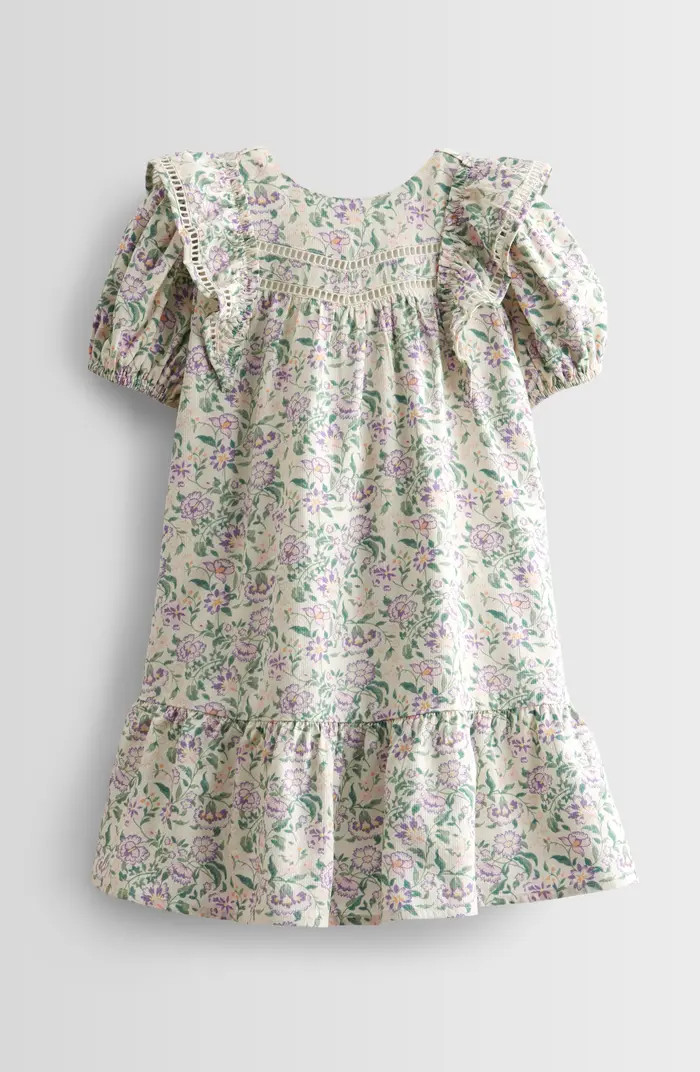 Nordstrom Kids' Floral Print Ruffle Puff Sleeve Dress | Nordstromrack | Nordstrom Rack