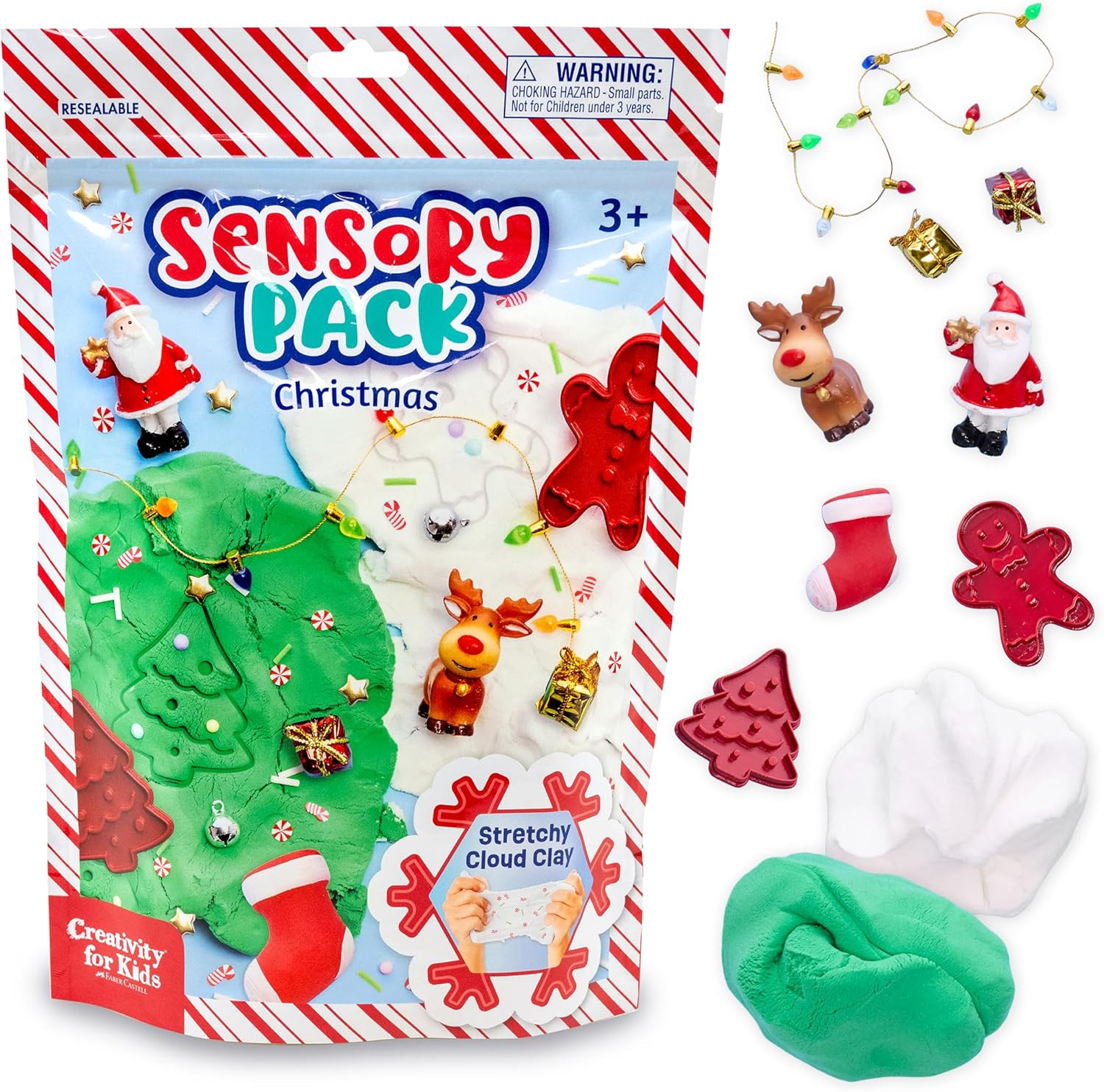 Creativity for Kids Sensory Pack: Christmas - Christmas Activities for Kids, Toddler Stocking Stu... | Amazon (US)