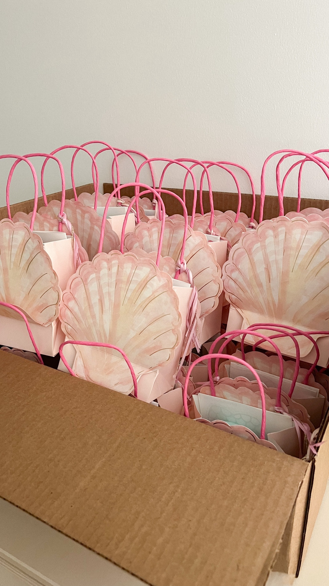 the cutest mermaid shell 🐚 party goodie gift bags #party #mermaid #mermaidparty #mermaidshell #shell #beach #ocean #friends #summer #birthdayparty #birthday 

#LTKFindsUnder50 #LTKKids #LTKParties