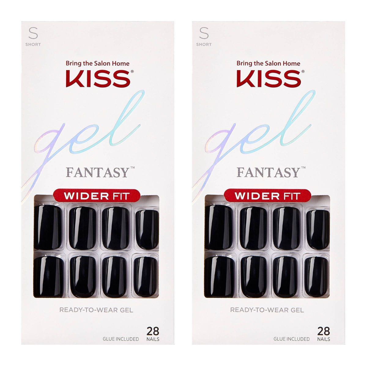 KISS Gel Fantasy Fake Nails - Just Right - 56ct | Target