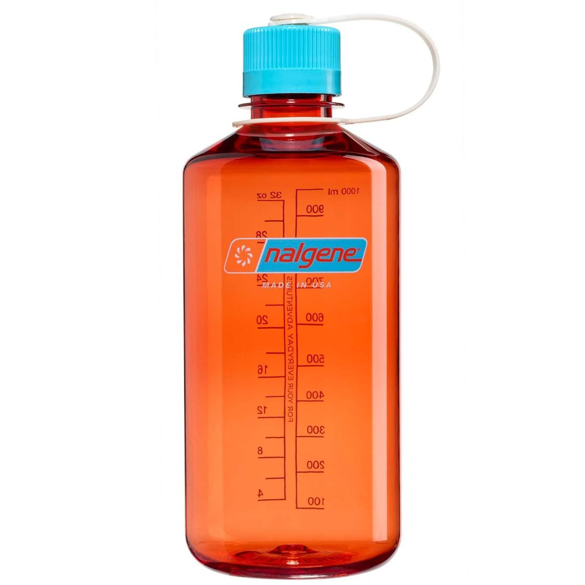 Nalgene - Sustain 32 oz. Narrow Mouth Water Bottle - /Blue Atoll - Flame | Best Buy U.S.
