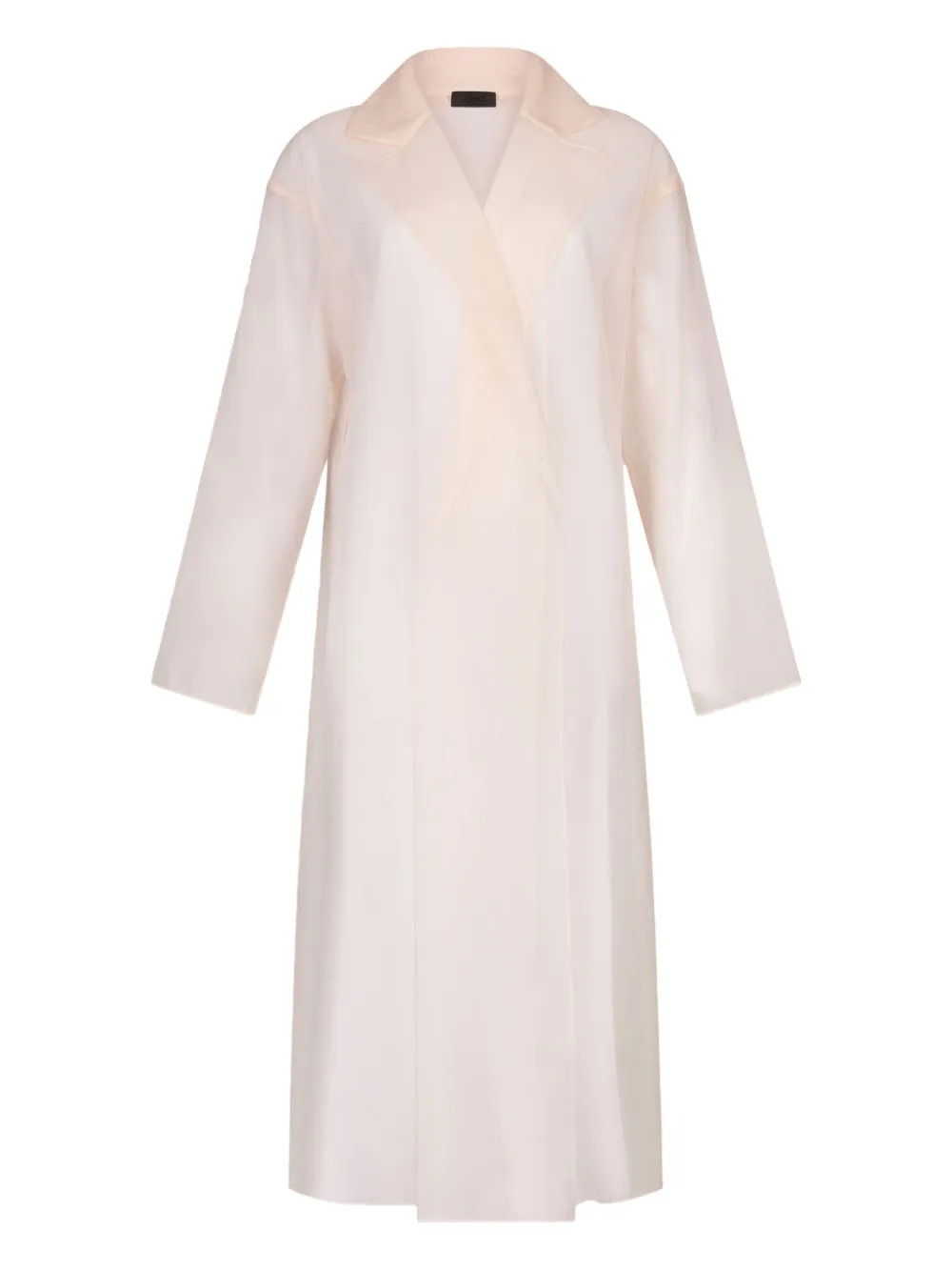 LIU JO Organza Trench Coat | Neutrals | FARFETCH | Farfetch Global