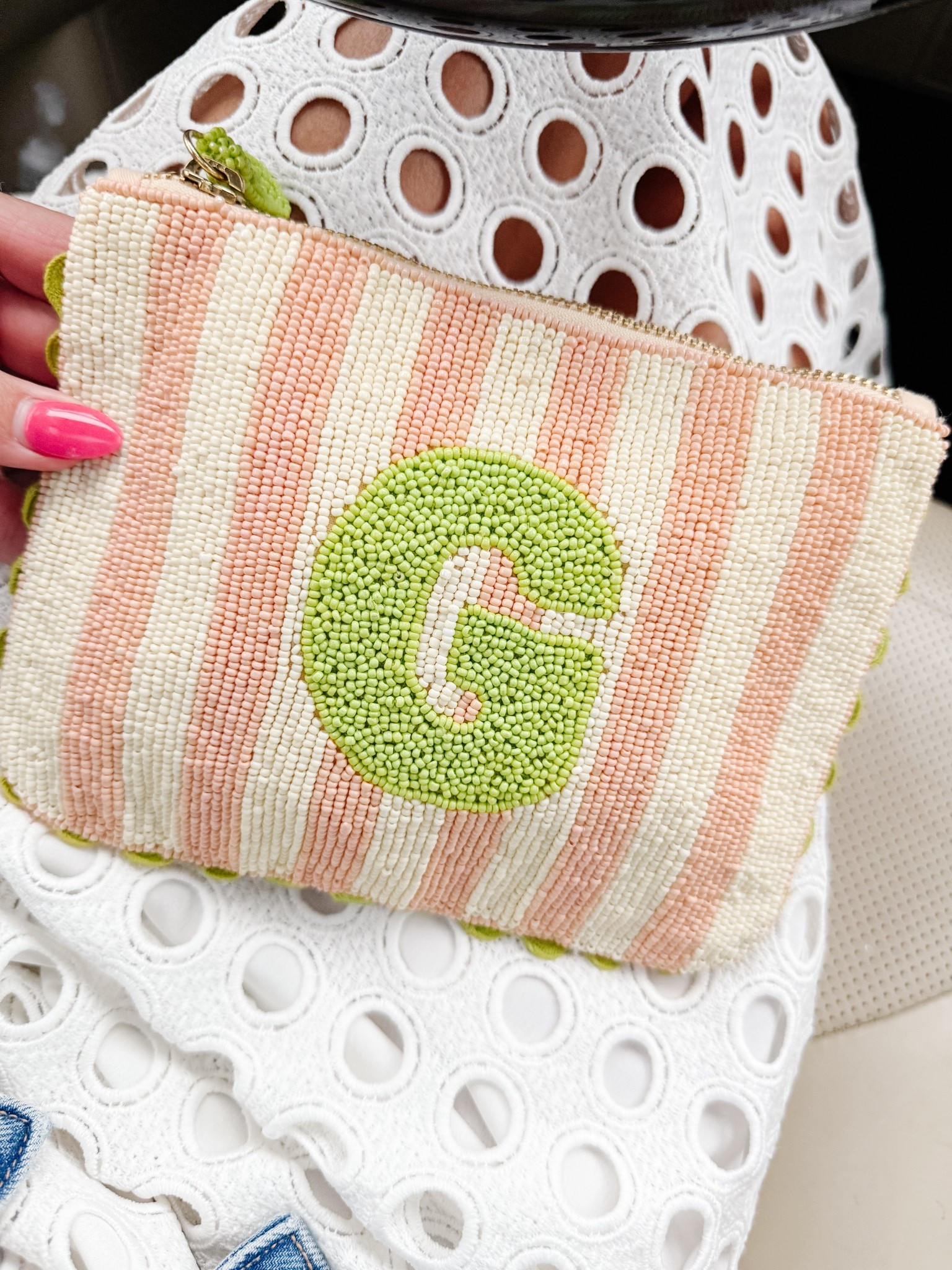 Just got this darling beaded zip pouch and the colors are so cute!😍 What a great gift for a girlfriend and it’s on sale!

#LTKItBag #LTKFindsUnder50 #LTKSaleAlert