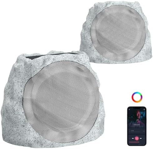 Amazon.com: JMJEAN Outdoor Speakers Bluetooth Waterproof Patio TWS Connection Outdoor Bluetooth S... | Amazon (US)