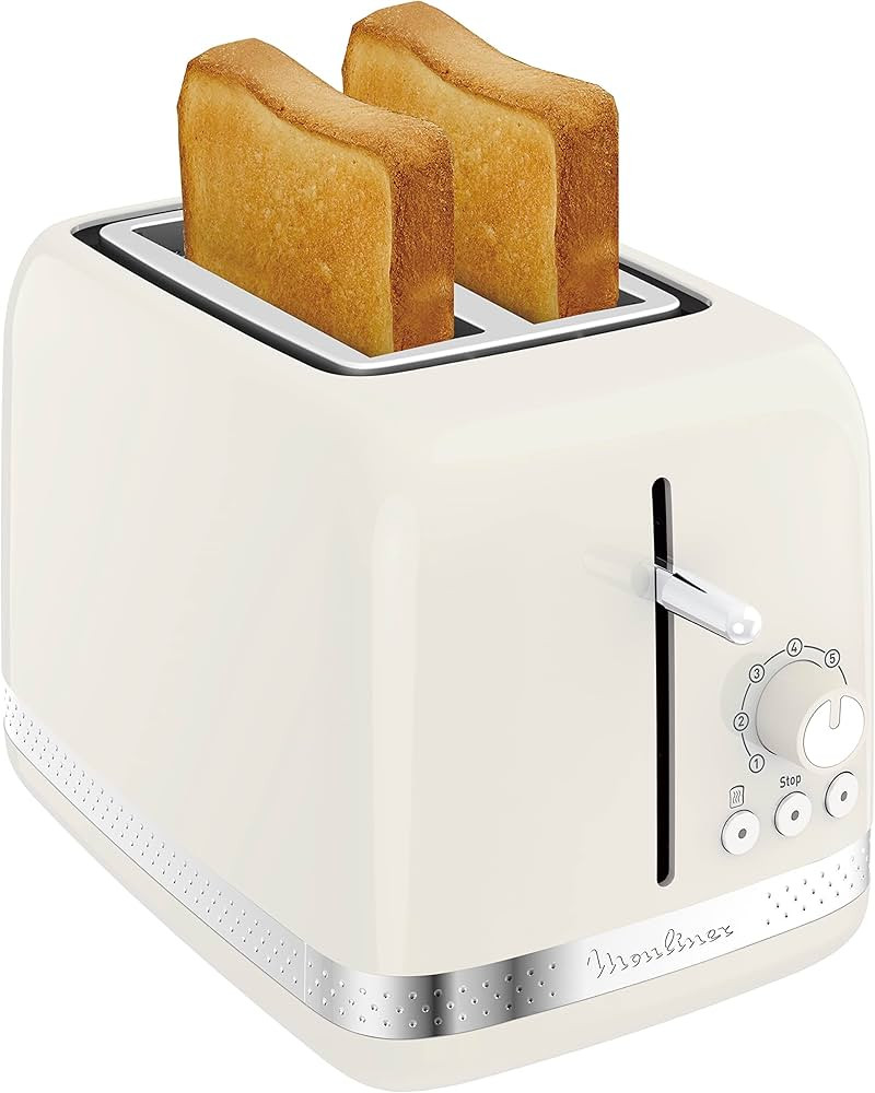 Moulinex tostadora Soleil LT300A - Tostadora 2 ranuras cortas de 850 W, 7 niveles de tostado y 3 ... | Amazon (ES)
