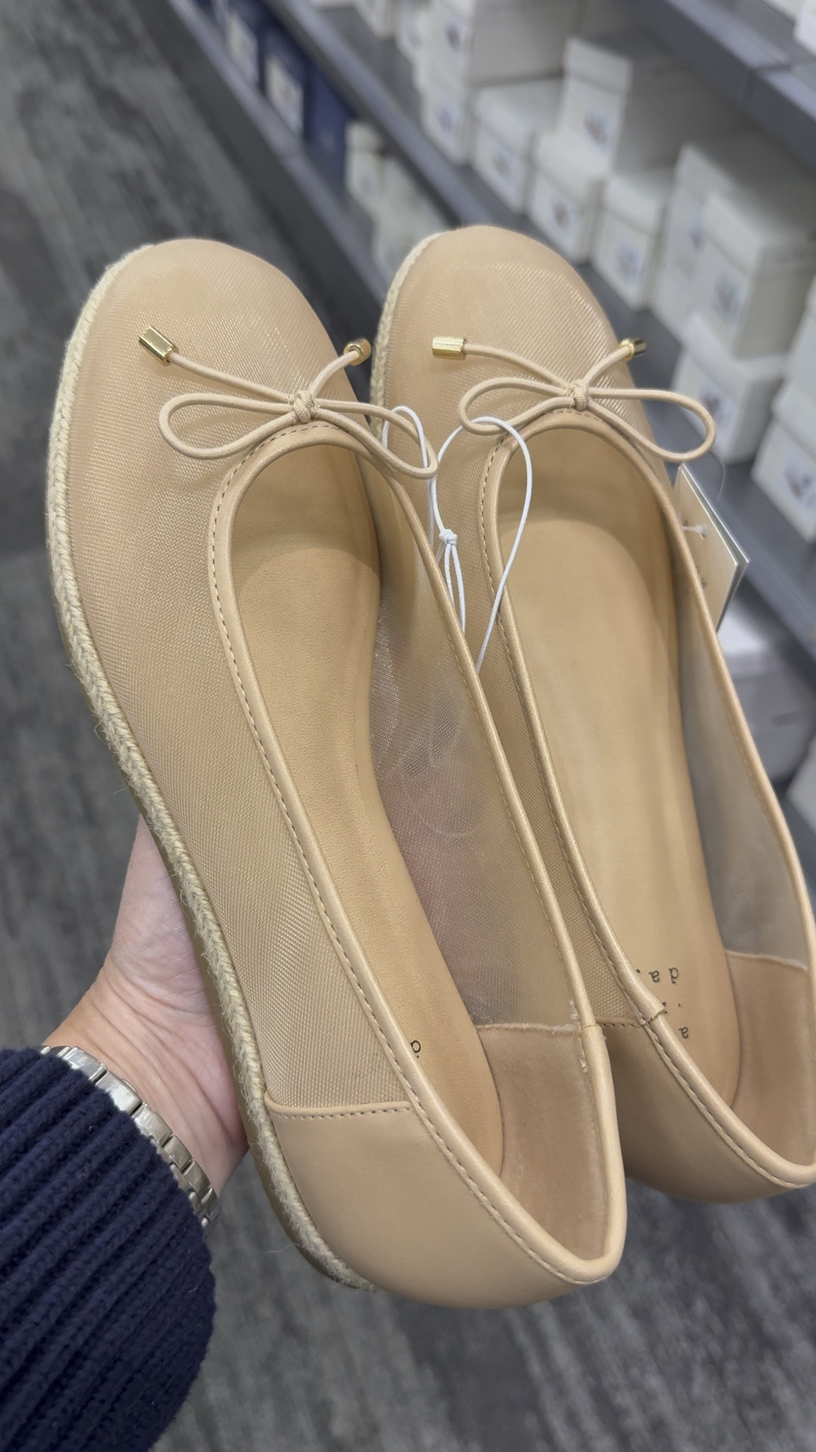 Adorable mesh ballet flats for all your summer dresses and outfits! 

Target slides, summer outfits, summer sandals 2026, spring sandals, spring outfits 2026, summer outfits 2026, spring dresses, plus size fashion, date night outfits, travel outfits, sandals 2025, slides 2026, cute sandals, nude sandals 

#LTKOver40 #LTKootd #LTKTall