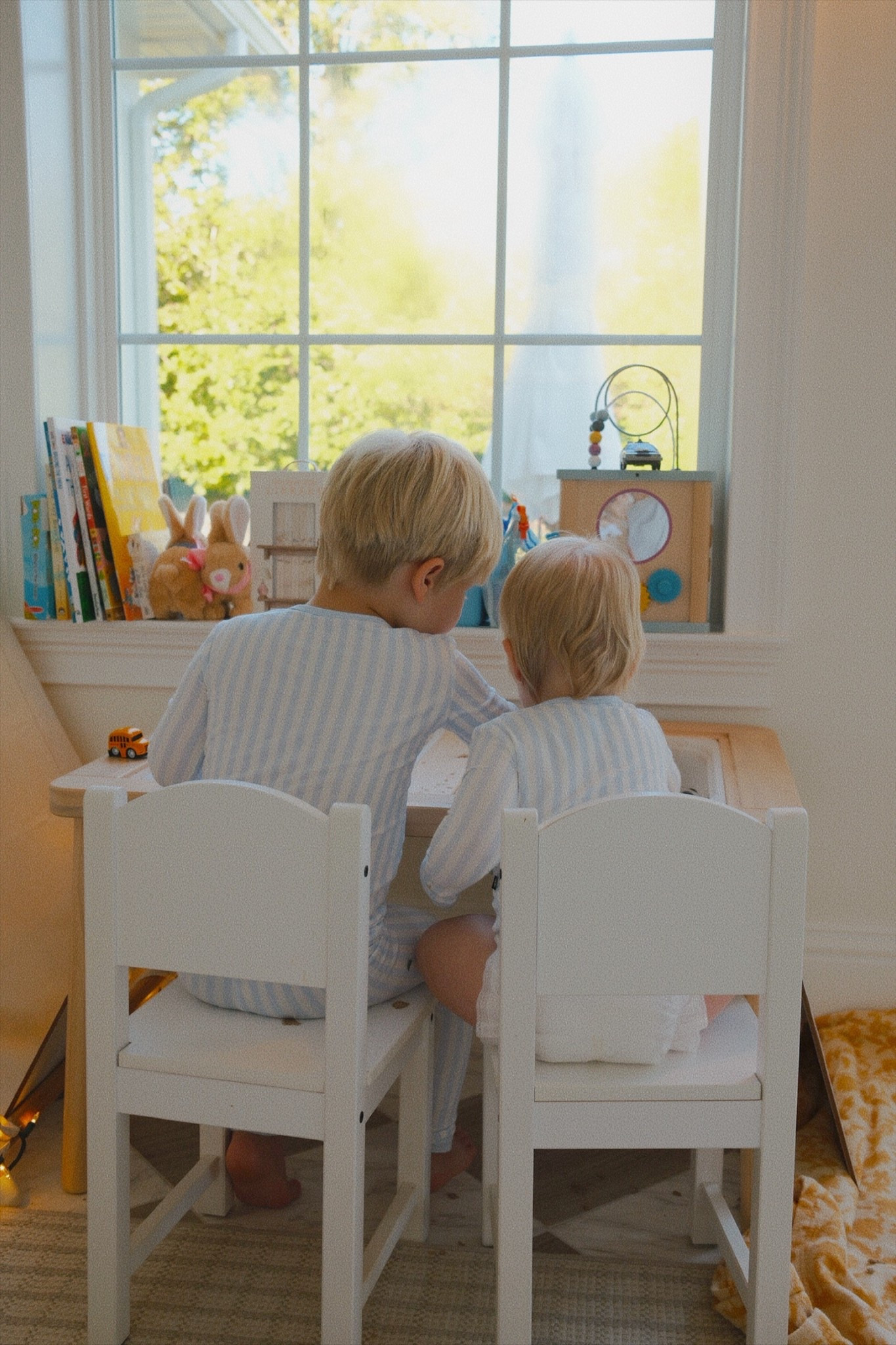 matching pjs will always have my heart 💙

#LTKKids #LTKBaby #LTKFamily