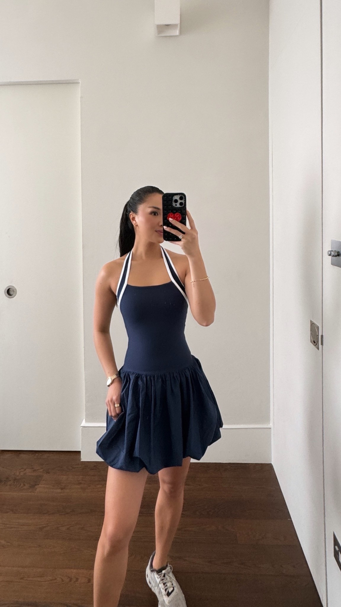 LAST DAY FOR 25% OFF EVERYTHING + MEMBERS GET EXTRA 15% OFF USE CODE: MYAF15

Love this new style of active dress they have. It’s a drop waist with bubble hem + halter neck. I love the navy color too, took mine in XS

#LTKPetite #LTKSaleAlert #LTKActive
