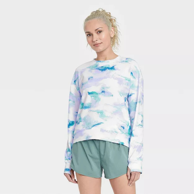 Women's Crewneck Sweatshirt - All in Motion™ | Target